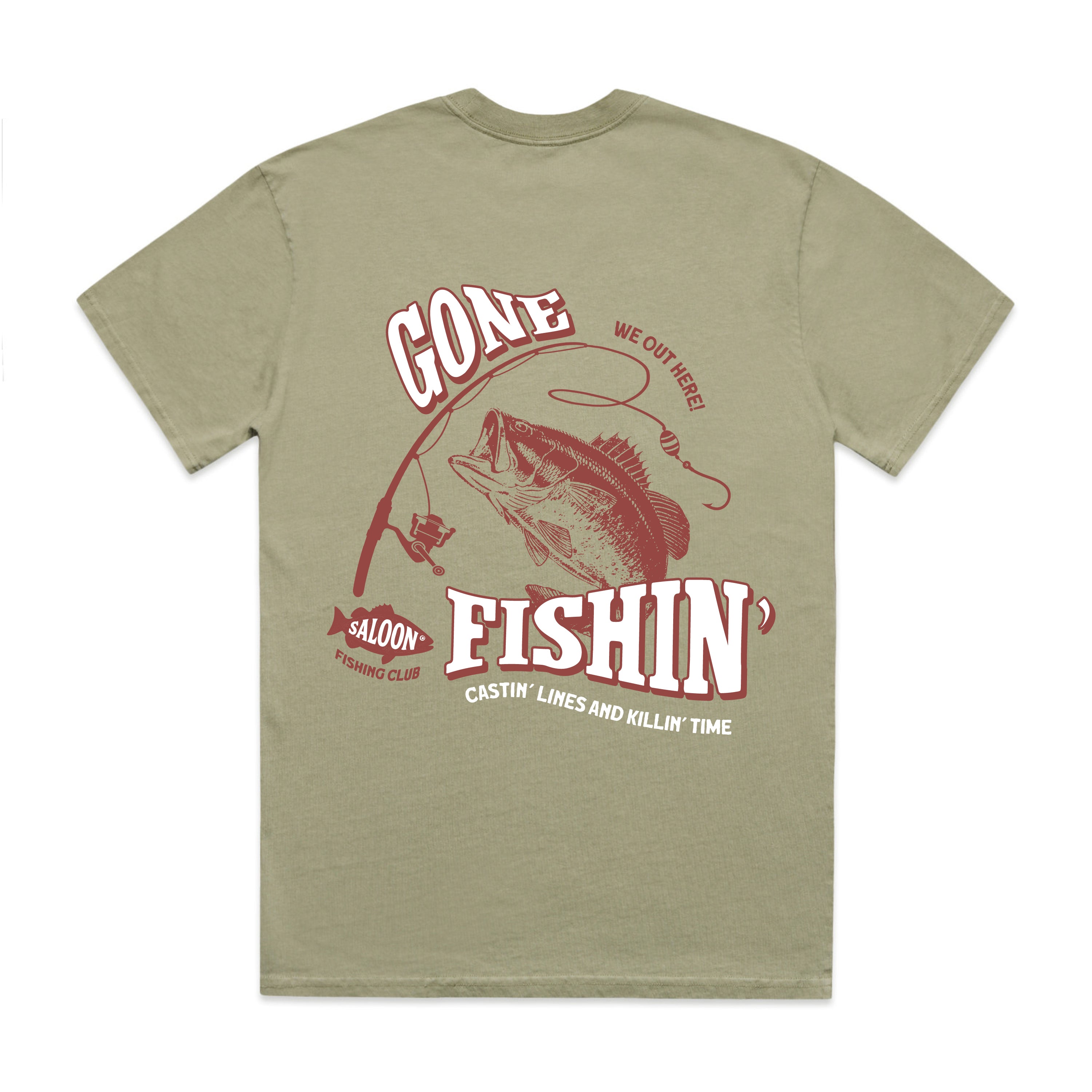GONE FISHIN' TEE