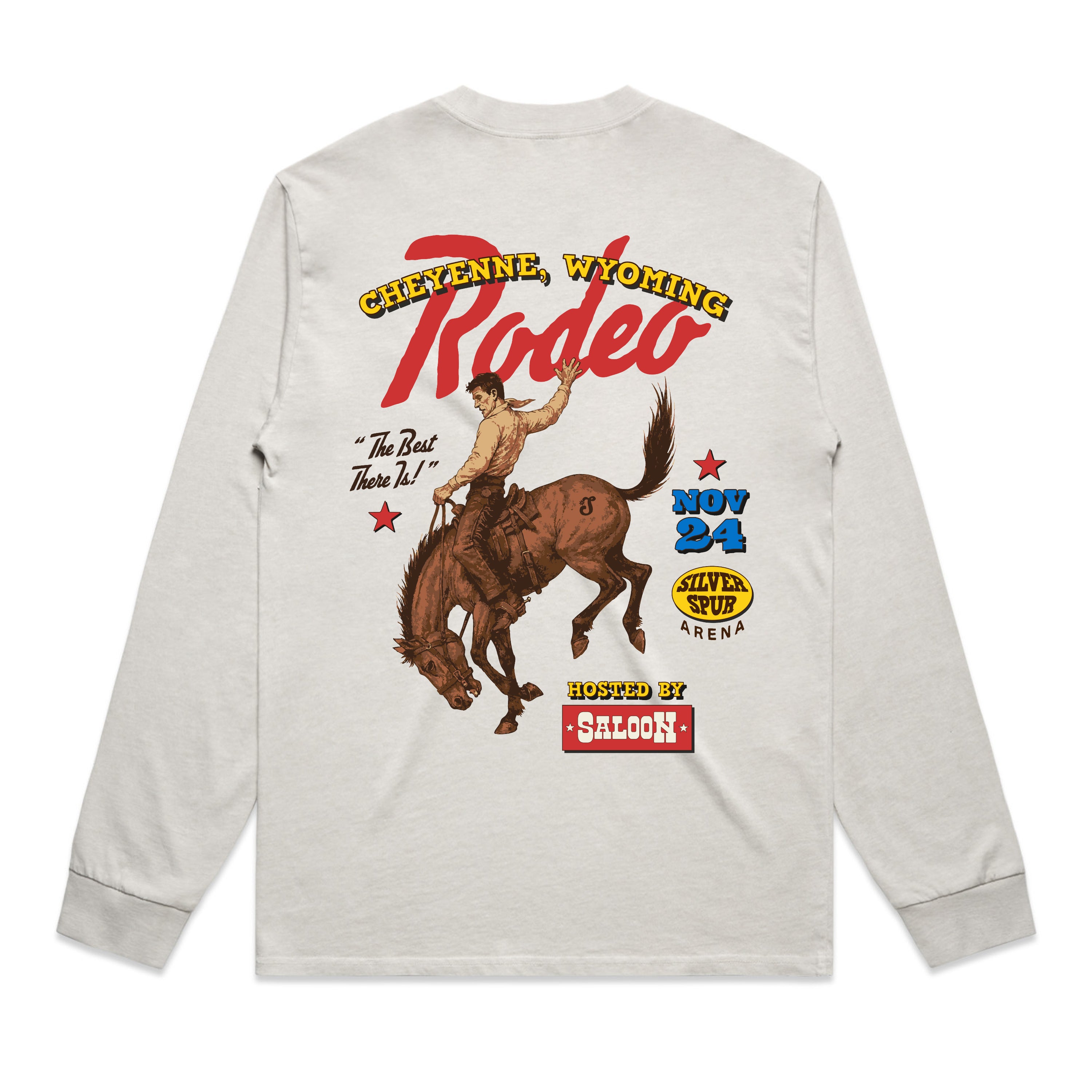 CHEYENNE RODEO - FADED L/S TEE