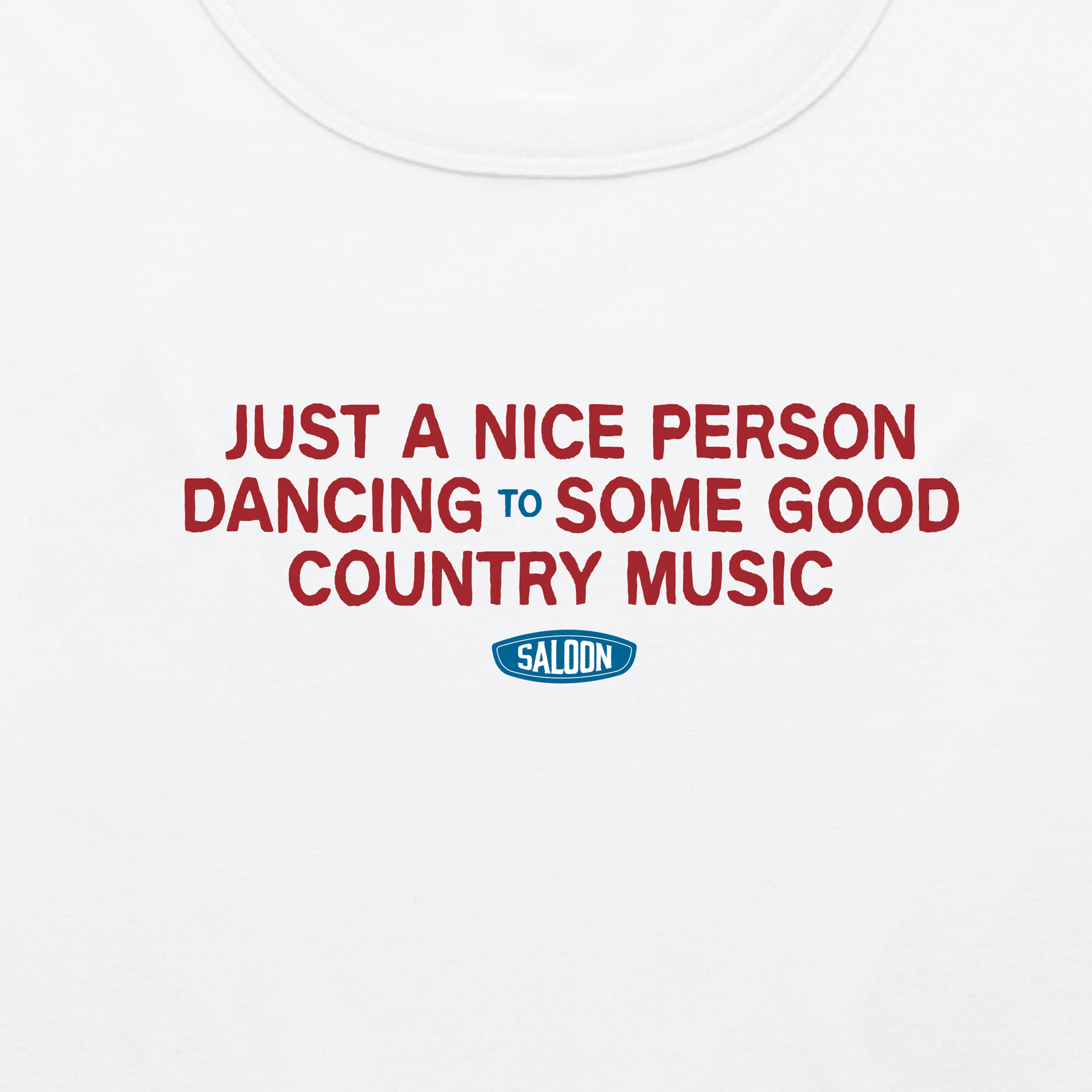 NICE PERSON COUNTRY MUSIC - WO'S RIB BABY TEE